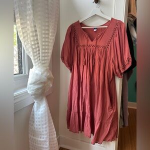 Adorable Loose Breathable Old Navy Swing Dress | XL